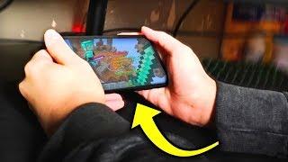 Playing Hypixel on my Phone!