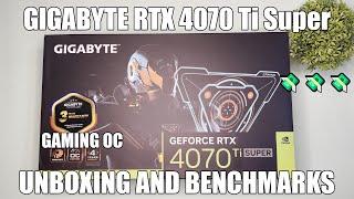 Gigabyte RTX 4070 Ti Super Gaming OC: Unboxing and Benchmarks (12 Games and Thermals)