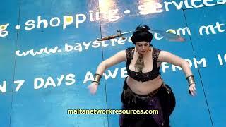 Tribal Belly Dance Malta Bellydancing with Sword at Baystreet