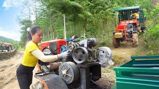 Repair And Maintain Trucks - Use Truck To Transport Wood To Sell To Wood Factory - Buy A Motorbike