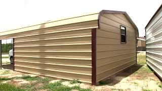 CARPORT COMBO (Carport + Storage) | Universal Metal Buildings