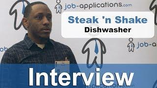 Steak 'n Shake Interview - Dishwasher