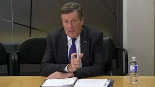 John Tory on funding for Toronto Youth Equity Strategy