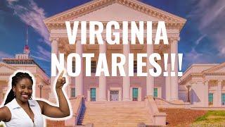 10 Things Virginia Notaries MUST KNOW!!!