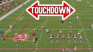 The MOST EXPLOSIVE OFFENSE in College Football 25 & Madden NFL 25! 2 Routes SCORE VS EVERY DEFENSE!