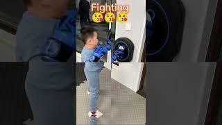 Little Chef is learning Boxing to Lose Weight|Best Wish to Him