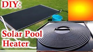 DIY Solar Water Heater - Build A Solar Pool Heater From Polycarbonate Sheet