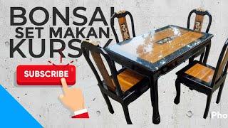 Set Makan Bonsai. #kursi #furniture #lemari #mebeljepara #pliturbalap #furniturekeren #mebel