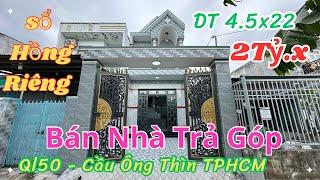 Bán Nhà Trả Góp Gần TPHCM - Bán Giá Đầu Tư Nên Rẻ Hơn Khu Vực - Đường Ô Tô Đến Nhà Dân Cư Đông