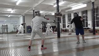 Stuart Marshall Sabre lesson on Hand preparation