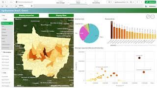 Layers in Qlik Maps and Drill-down - Sample Dashboard