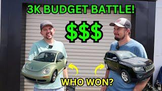 $3,000 COPART BUDGET BATTLE REBUILD/SELL WINNER REVEALED