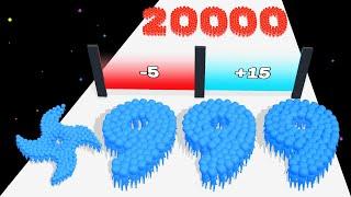 CROWD NUMBER RUN 3D = Count Master + Level Up Numbers. New Weapons (Big Update)