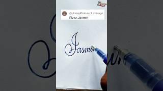stylish name | Jasmin | sk cursive art | how to make a stylish name | stylish signature