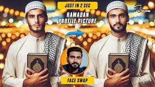 Swap Your Face Into Any Photo With Ai | Generate Ai Ramadan Dp | Bing.ai | PROMPT IN DESCRIPTION