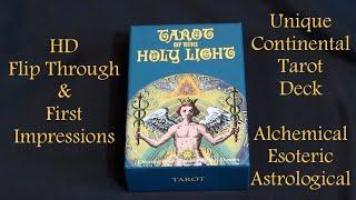 Tarot of the Holy Light: Flip Through and First Impressions