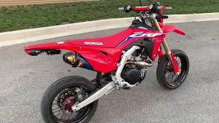 2021 Honda CRF450RL Supermoto Walkaround