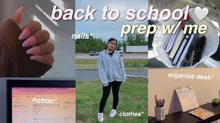 PREP W/ ME FOR BACK TO SCHOOL (senior year)