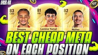 FC 25 | BEST CHEAP META PLAYERS ON EACH POSITION| BEST CHEAP PLAYERS | FUT 25 ULTIMATE TEAM