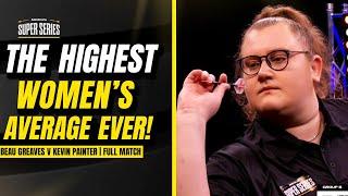 RECORD BREAKING BEAU GREAVES! | THE HIGHEST WOMEN'S DARTS AVERAGE EVER!!! 