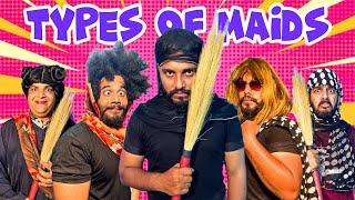 Types Of MAIDS | Kaam Wali Bai | Comedy Skit | Funny Sketch | The Fun Fin