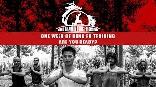 One Week of Training - Are you ready? - Learn Traditional Martial Arts in China