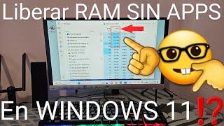  Cómo LIBERAR MEMORIA RAM en WINDOWS 11 2025 SIN PROGRAMAS FÁCIL y RÁPIDO