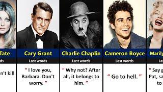 Last Words of Legendary Actors Before Death