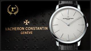 Часы Vacheron Constantin Patrimony в корпусе из белого золота! Полный обзор!