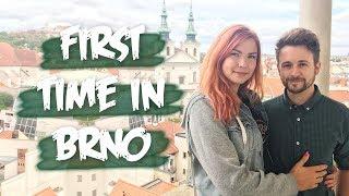 Lednice Castle and Brno Czech Republic, bird show, small city tours, travel vlog | Couple Vlog #108