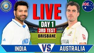 India vs Australia,3rd Test, Day 1 | IND vs AUS Live Match | Live Cricket Match Today | IND vs AUS