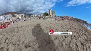  BARCELONA BEACH 4K | SPAIN Beach Walk VR360° Walking Tour 4K 60FPS