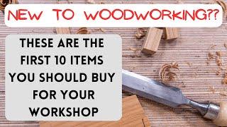 Essential Tools for Beginner Woodworkers: The First 10 Items You Need!