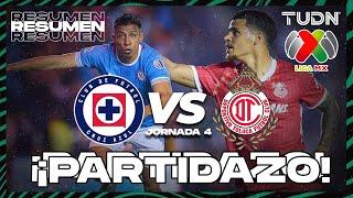 Resumen y goles | Cruz Azul vs Toluca | Liga Mx -AP2024 - J4 | TUDN