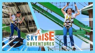 หนูยิ้มหนูแย้มตะลุยฐานเชือก ที่ SkyRise Adventures Central Westville