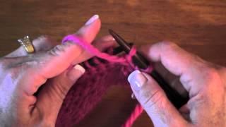 Twisted Purl Stitches