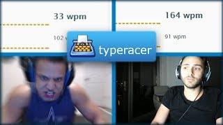 Reckful vs Tyler1 in TypeRacer