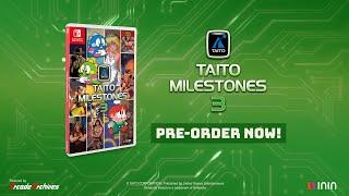 Taito Milestones 3 | Pre-Order & Release Date (2024.12.10) Announcement Trailer