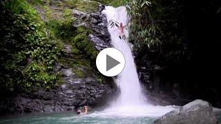 Uvita Waterfall slide in Costa Rica - Adventure Guru