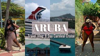 Travel Vlog: ARUBA + 8 Day Cruise on Carnival Horizon| Itsreallyadree