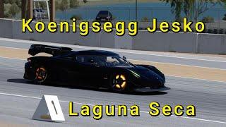 Koenigsegg Jesko - Laguna Seca - Assetto Corsa