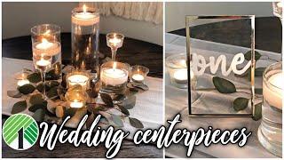 Dollar Tree DIY Wedding Centerpieces | Elegant and CHEAP!