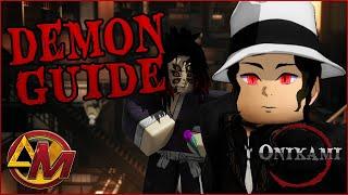 THE Demon Guide for Onikami || Roblox ( New Demons Look Here! )