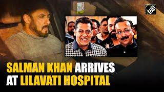 Baba Siddique firing: Salman Khan arrives at Lilavati Hospital