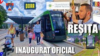 Historic moment: Trams with passengers in Resita after 13 years of closure