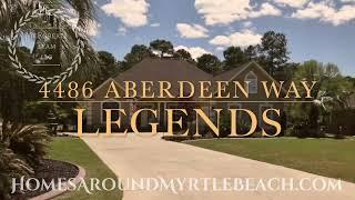 4486 Aberdeen Way - LEGENDS COMMUNITY - Myrtle Beach SC