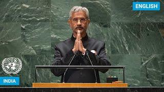  India - Minister for External Affairs Addresses United Nations General Debate, 78th Session