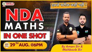 NDA Maths in One Shot (Revision) | Best NDA Coaching in Lucknow | Best NDA Coaching #nda