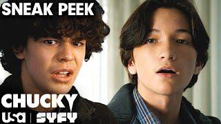 Chucky Singles Out His Next Victim | SNEAK PEEK | Chucky TV Series (S1 E2) | USA Network & SYFY