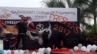 "Black wolf " dance performance saraswati college
